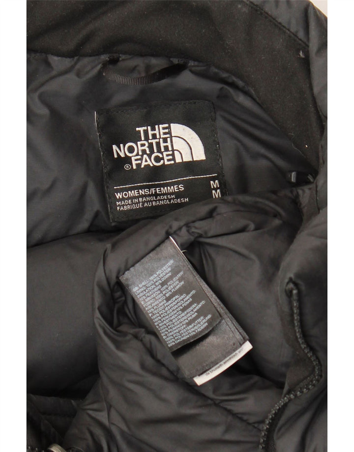 The North Face γυναικείο padded Jacket UK 14 Medium Black Polyester
