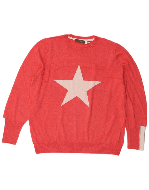 Γυναικείο πουλόβερ MINT VELVET Crew Neck Jumper UK 18 XL Pink Colourblock