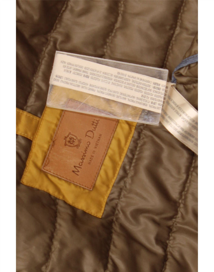 Massimo Dutti Ανδρική επένδυση Gilet UK 36 Small Yellow Polyester