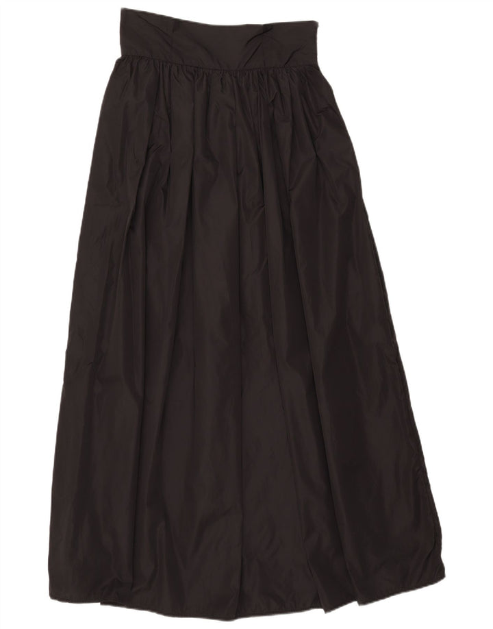 Vintage Γυναικεία Πλισέ Maxi Φούστα W26 Small Black