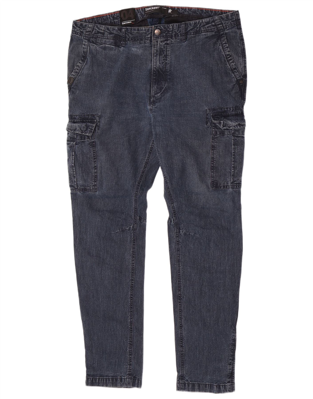 Ανδρικό τζιν Superdry Cargo Slim W36 L32 Μπλε βαμβακερό