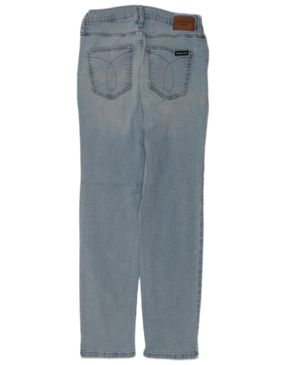 Γυναικείο τζιν ίσιο Calvin Klein W25 L25 Μπλε βαμβακερό