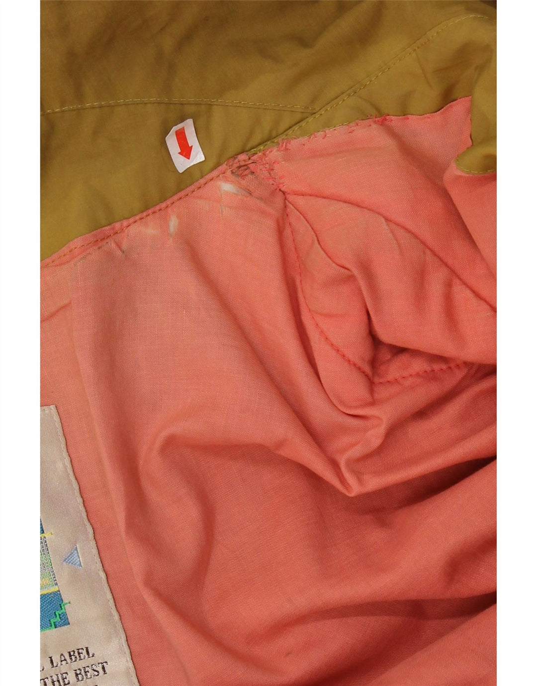 Stratos Mens Bomber Jacket UK 40 Large Khaki Polyester