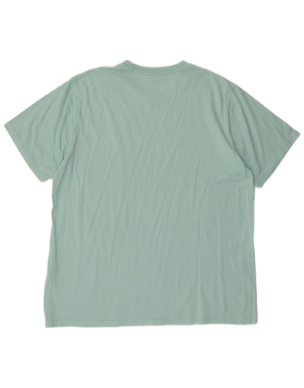 LEVI'S Mens Relaxed T-Shirt Top Large Turquoise Cotton
