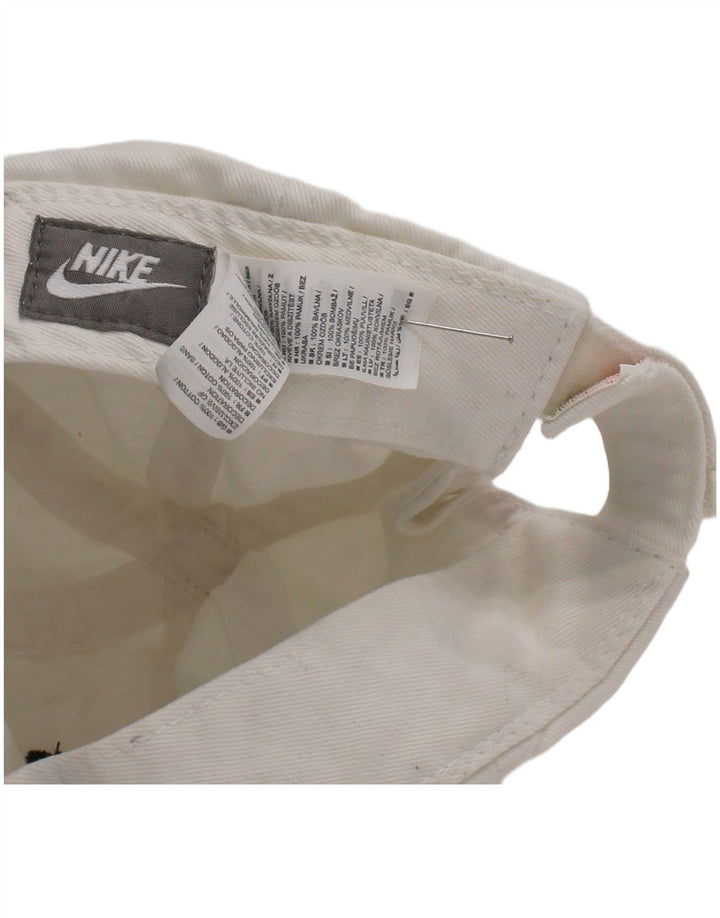 Καπέλο μπέιζμπολ Nike Boys 7-8 ετών Small/Medium λευκό βαμβακερό