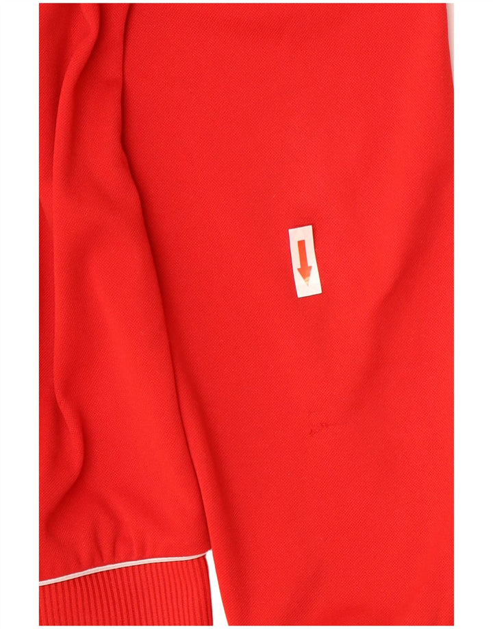 Adidas Ανδρική φούτερ Climawarm Jumper UK 38/40 Μεσαίο κόκκινο πολυεστέρας