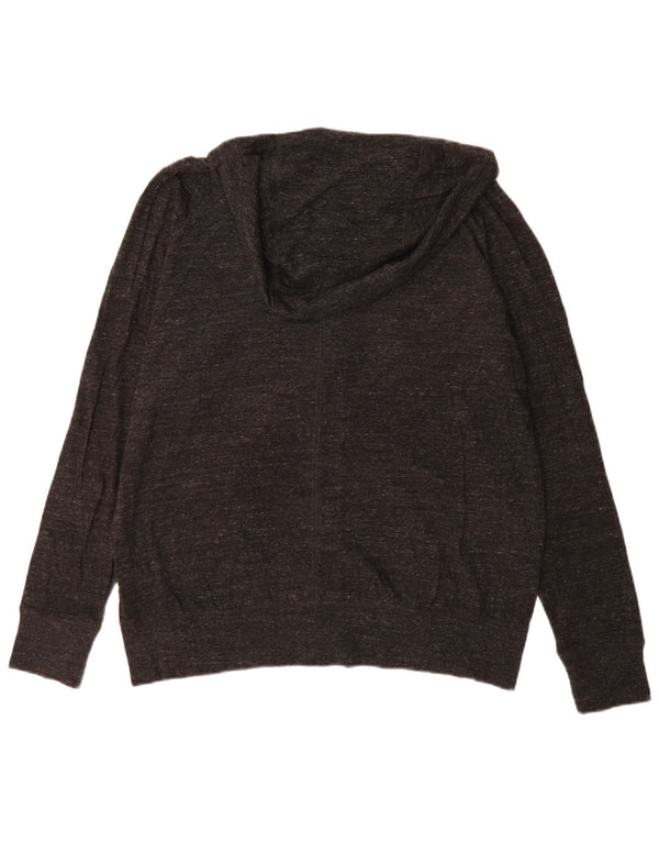 Γυναικείο πουλόβερ Nike με φερμουάρ UK 18 XL Βαμβακερό γκρι