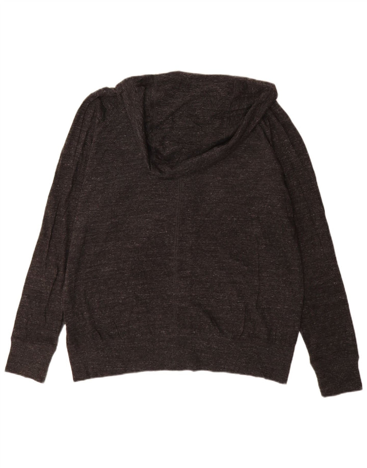 Γυναικείο πουλόβερ Nike με φερμουάρ UK 18 XL Βαμβακερό γκρι