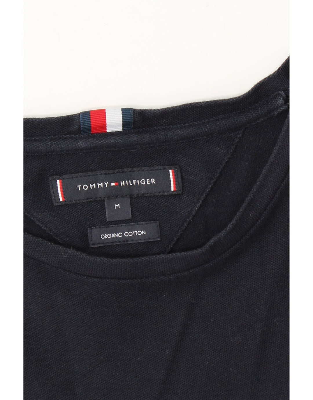 Ανδρικό T-Shirt Tommy Hilfiger Τοπ μεσαίου μπλε βαμβακερό