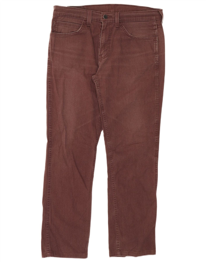 Levi's Mens 511 Slim Jeans W34 L29 Καφέ Βαμβακερό