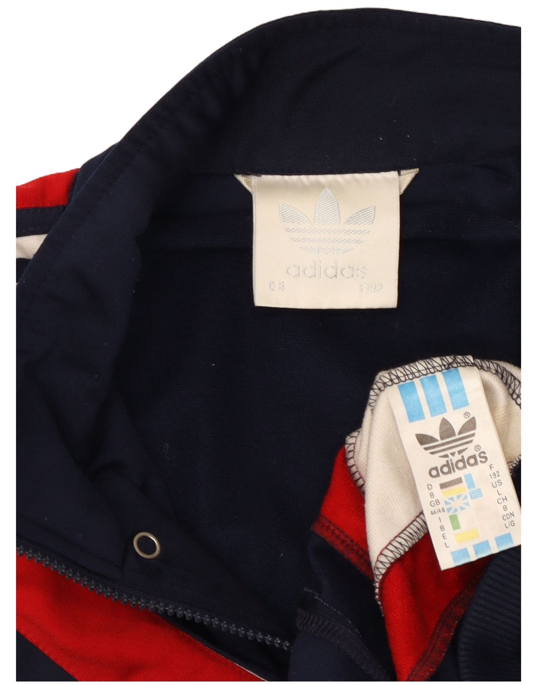Ανδρική φόρμα γυμναστικής ADIDAS Top Jacket UK 44/46 Large Navy Blue