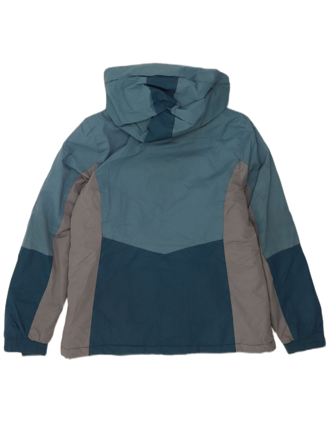 Mountain Warehouse Γυναικείο μπουφάν σκι με κουκούλα UK 14 Large Blue Colourblock