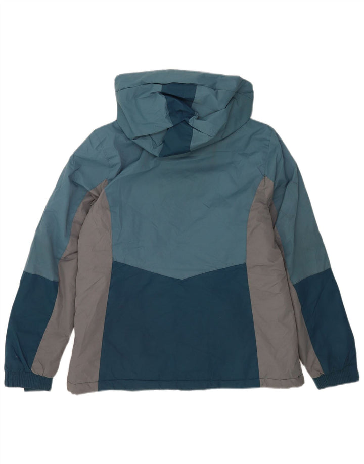 Mountain Warehouse Γυναικείο μπουφάν σκι με κουκούλα UK 14 Large Blue Colourblock