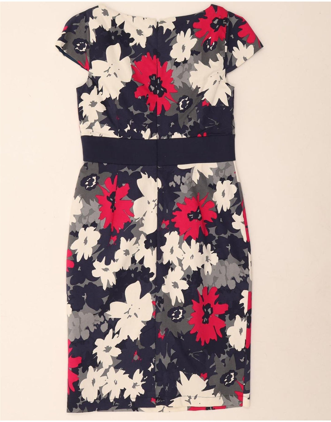 Γυναικείο φόρεμα με θήκη Marks & Spencer UK 12 Medium πολύχρωμο Floral