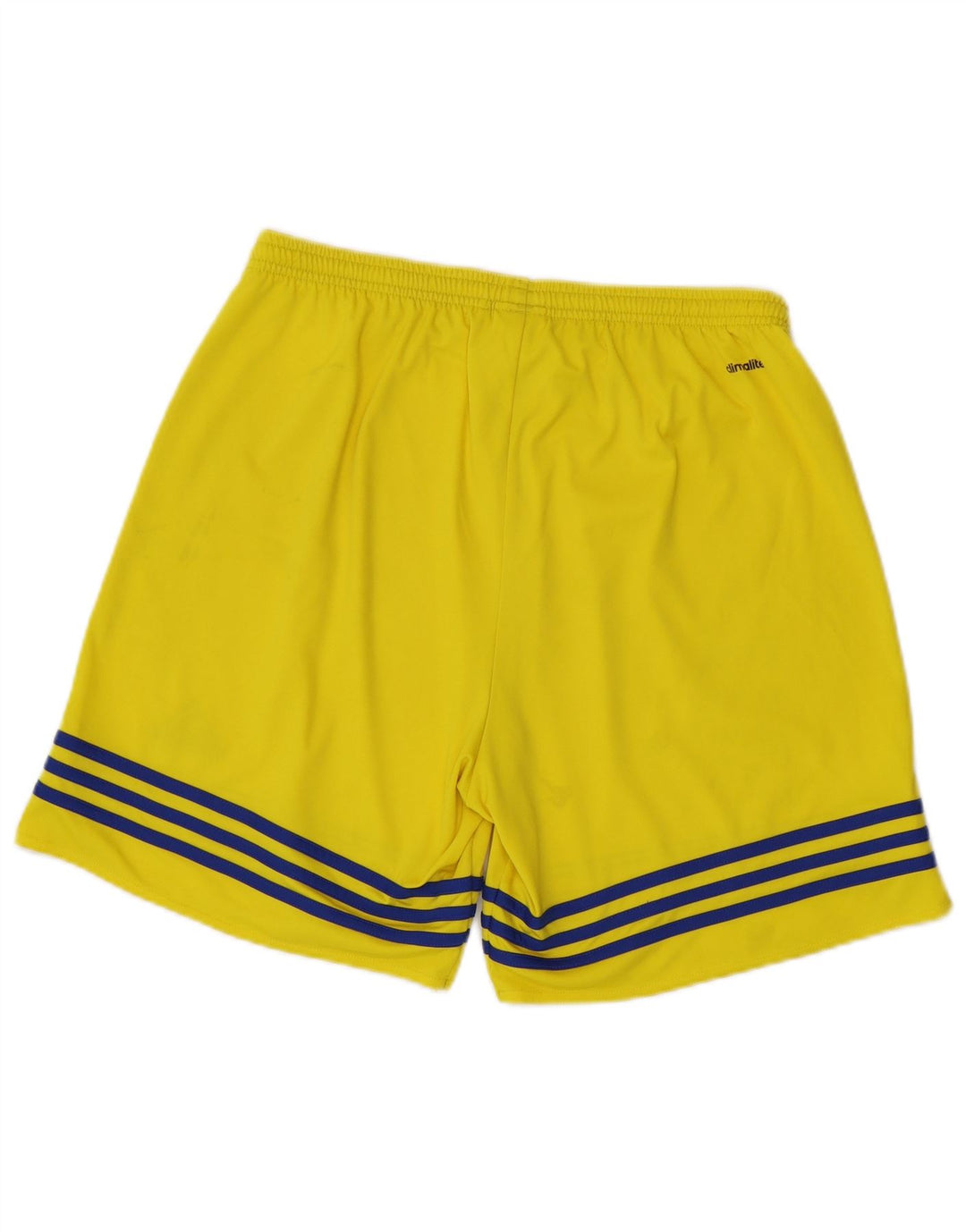 Ανδρικό σορτς Adidas Climalite με μεγάλο κίτρινο πολυεστέρα