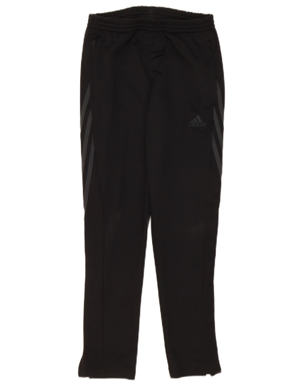 Παντελόνι αθλητικής φόρμας Adidas Boys Climalite 11-12 ετών μαύρο πολυεστέρα