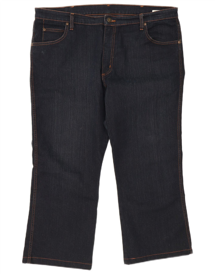 Ανδρικό τζιν WRANGLER Cropped Bootcut W38 L25 Navy Blue Cotton