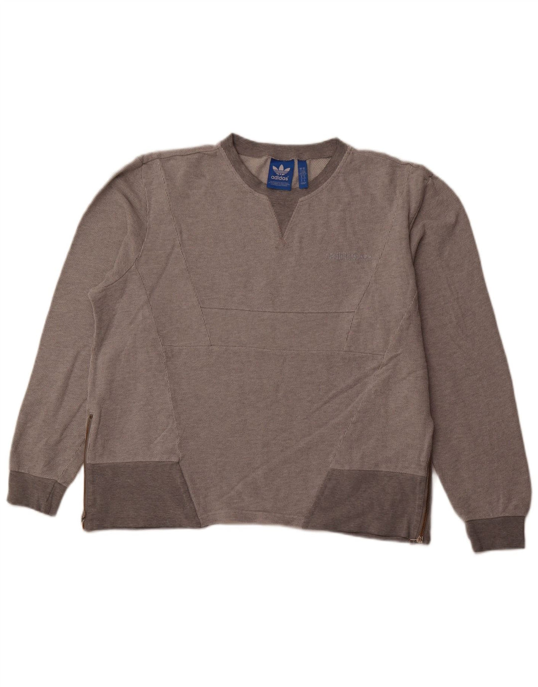 Γυναικείο φούτερ ADIDAS Oversized Jumper UK 18 XL Γκρι βαμβακερό