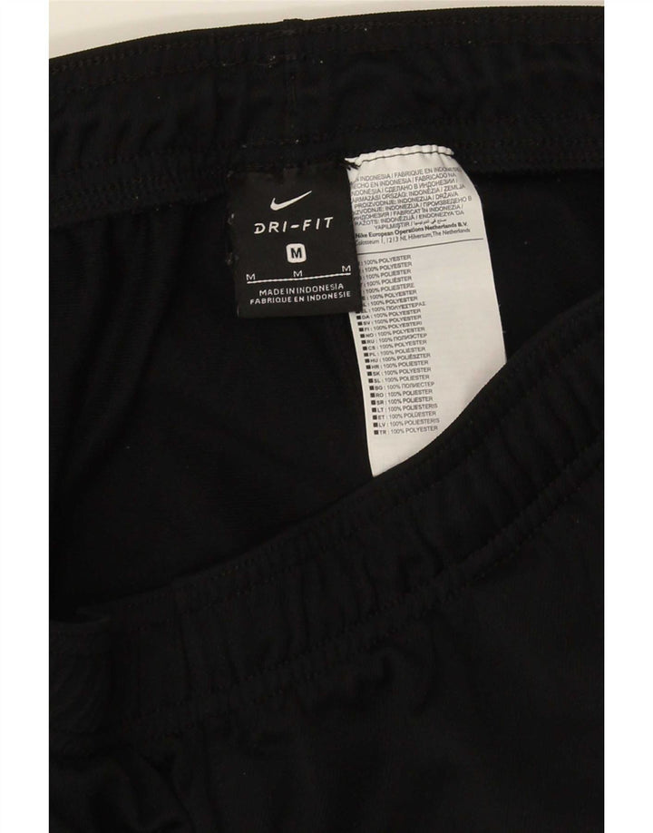 Ανδρικές φόρμες Nike Dri Fit Παντελόνια μεσαίου μαύρου πολυεστέρα