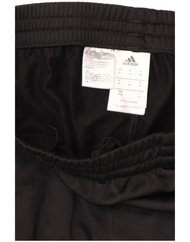 Ανδρική φόρμα ADIDAS Παντελόνι Joggers Μεσαίο Μαύρο Πολυεστέρα