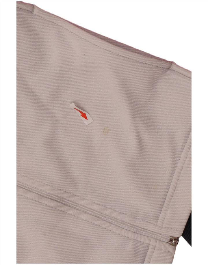 Kappa Γυναικεία αθλητική φόρμα Top Jacket UK 14 Medium White Colourblock Polyester
