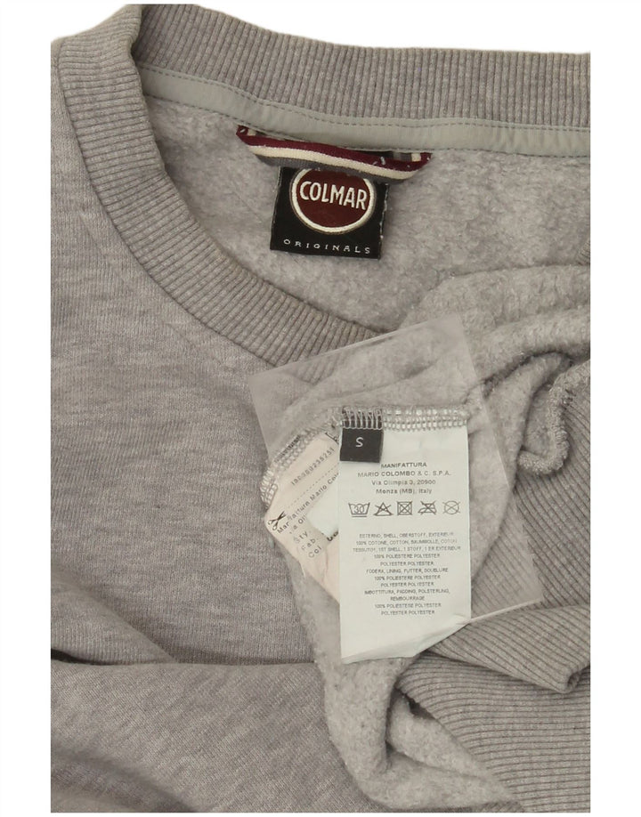 Ανδρικό φούτερ COLMAR Jumper Small Grey Colourblock Βαμβακερό