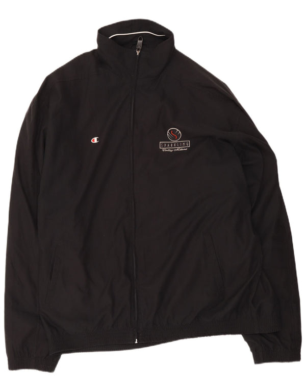 Ανδρική φόρμα Champion Top Jacket 3XL Μαύρο Πολυεστέρα