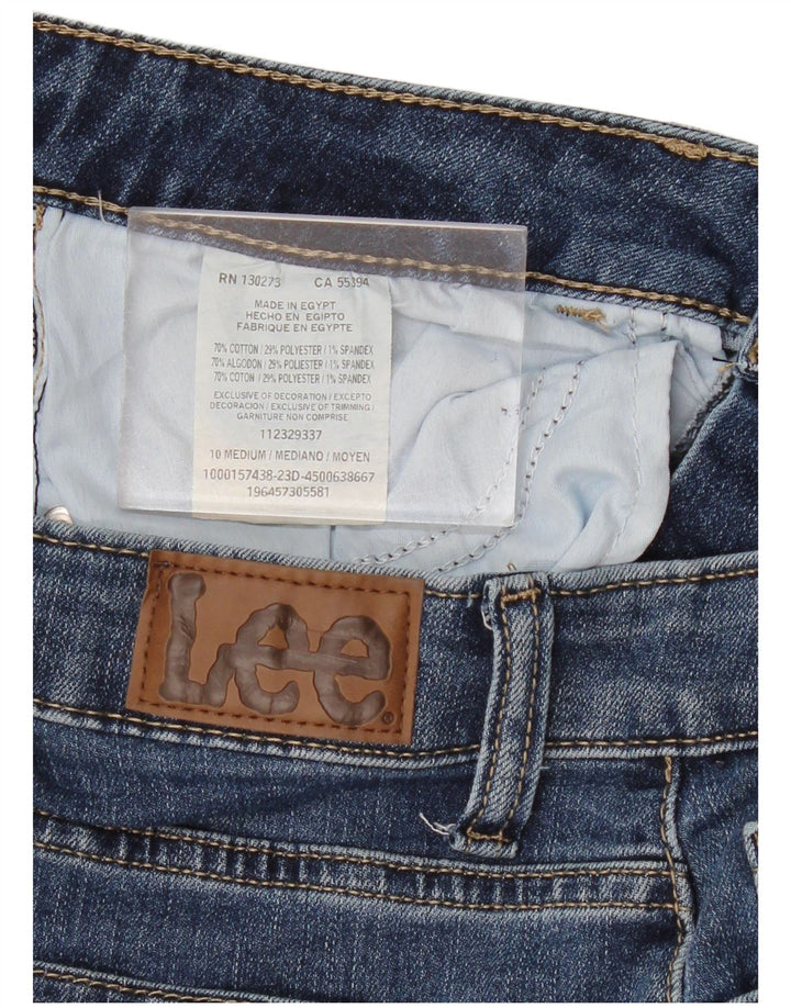 LEE Γυναικείο Τζιν Capri US 10 Large W30 L21 Μπλε βαμβακερό