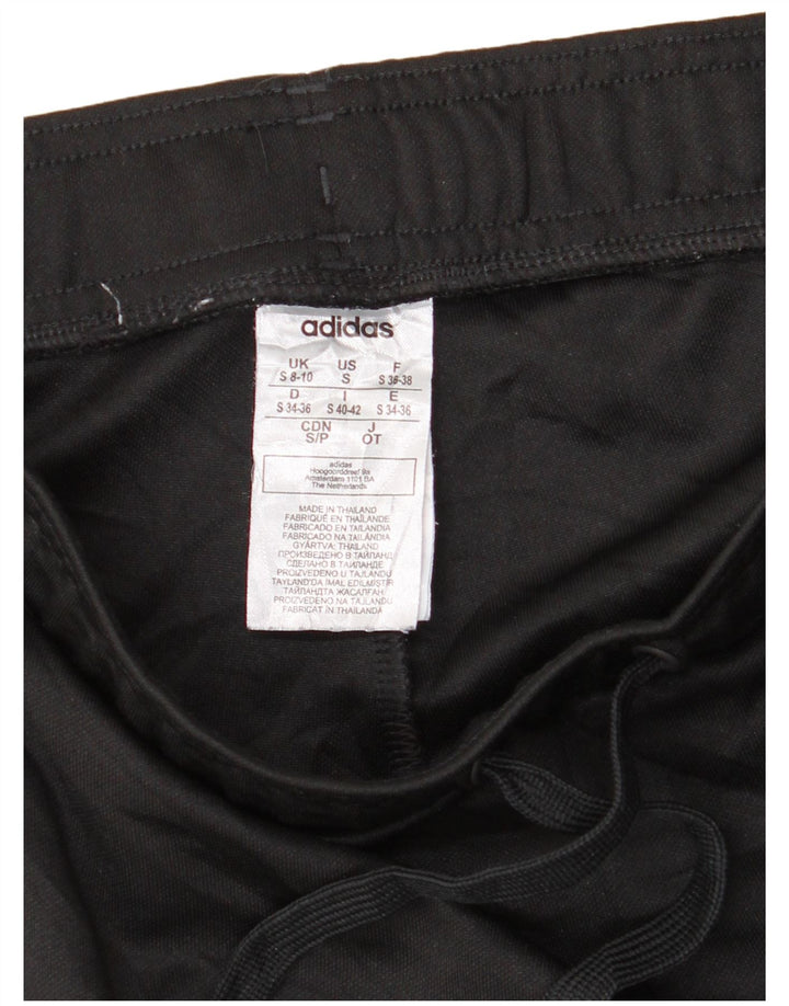 Γυναικεία αθλητική φόρμα Adidas Παντελόνι UK 8/10 Small Black Polyester