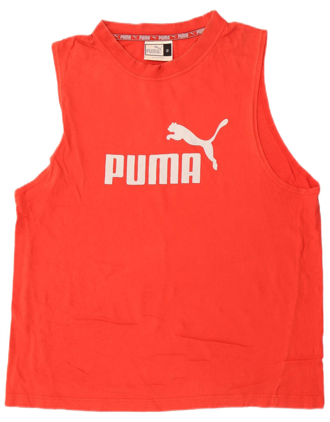 Ανδρικό γραφικό γιλέκο Puma Μικρό βαμβακερό κόκκινο