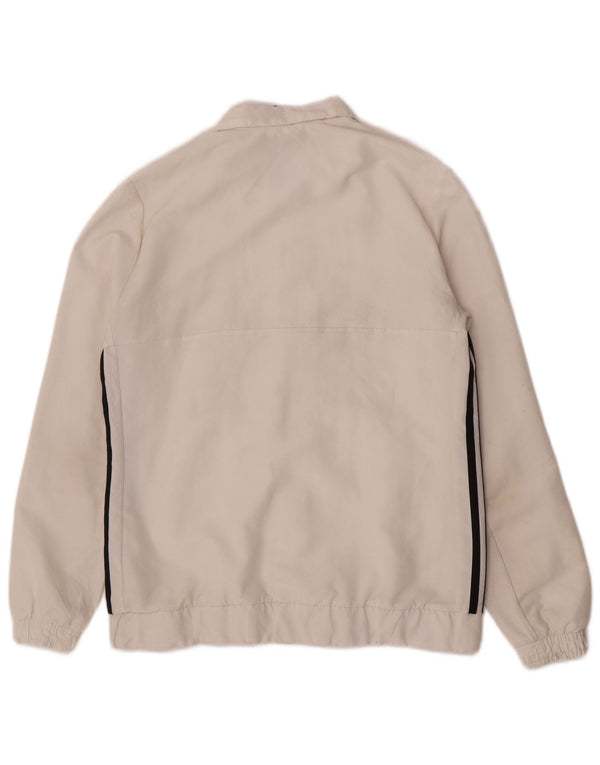 Adidas Γυναικεία φόρμα κανονικής εφαρμογής Top Jacket UK 12/14 Medium White Sports