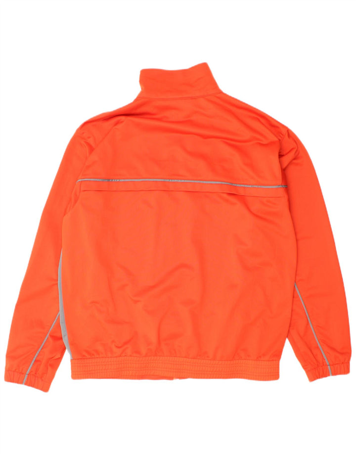 Ανδρική αθλητική φόρμα Asics Top Jacket μεσαίου πορτοκαλί χρώματος πολυεστέρας