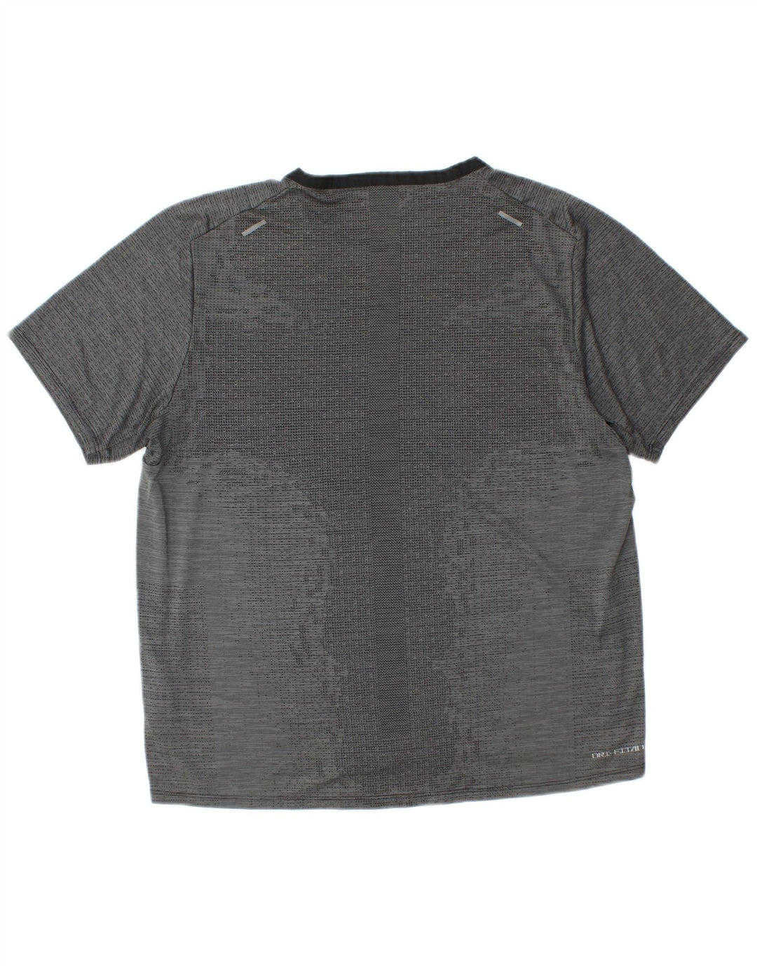 Ανδρικό μπλουζάκι Nike Dri Fit Top Large Grey Polyester
