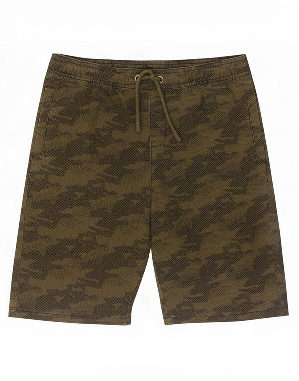 Marks & Spencer Boys Casual σορτς 13-14 ετών W30 Χακί Καμουφλάζ Βαμβακερό