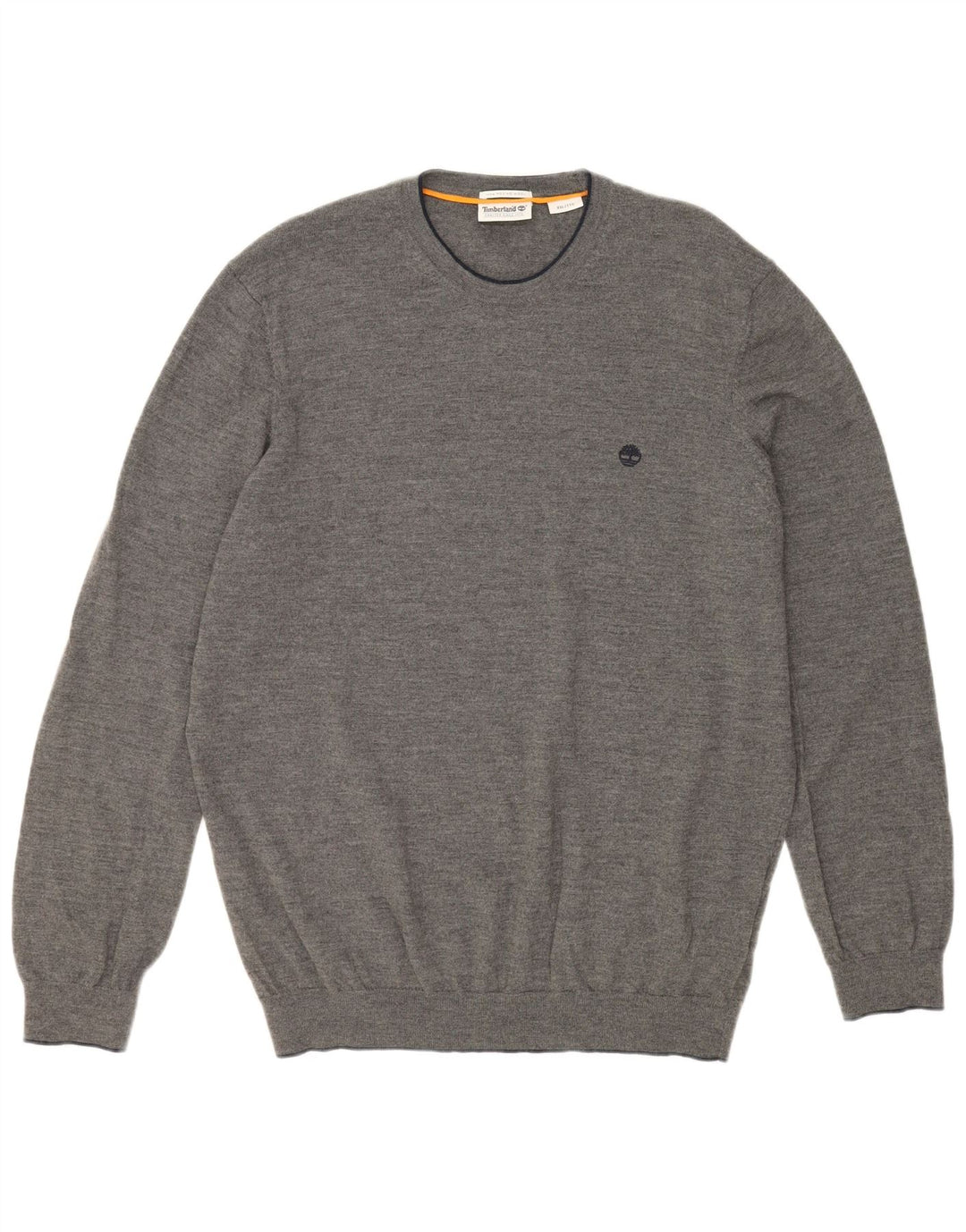 Ανδρικό πουλόβερ με λαιμόκοψη TIMBERLAND 2XL Γκρι Μαλλί Merino