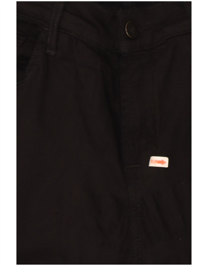 7 For All Mankind Mens Slim Jeans W33 L33 Black Modal