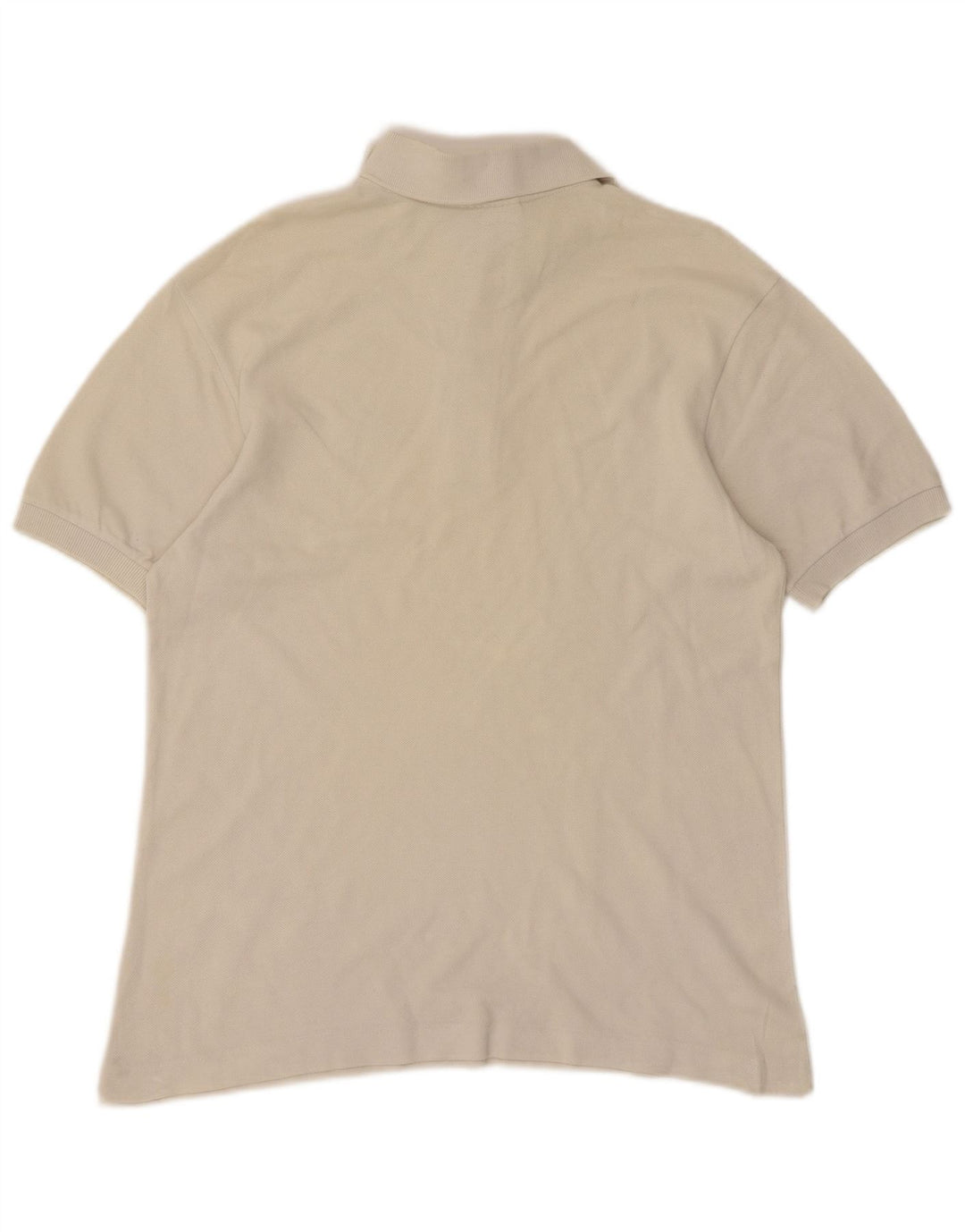 Lacoste Boys Polo πουκάμισο 15-16 ετών Μπεζ βαμβακερό