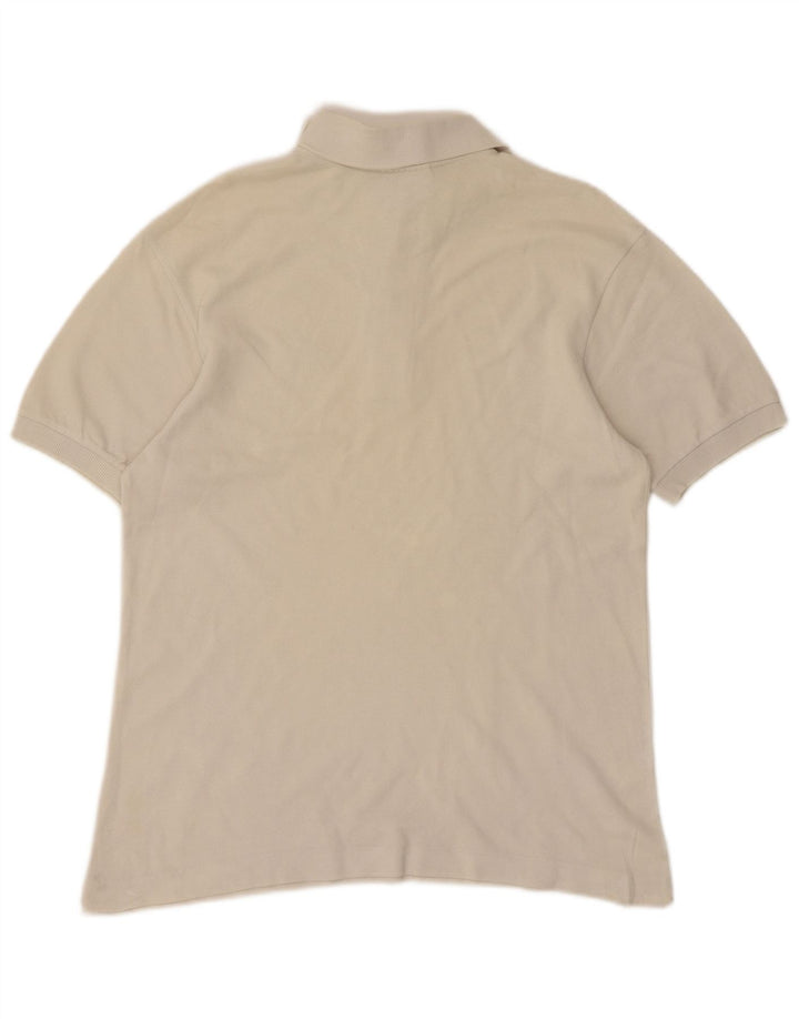Lacoste Boys Polo πουκάμισο 15-16 ετών Μπεζ βαμβακερό