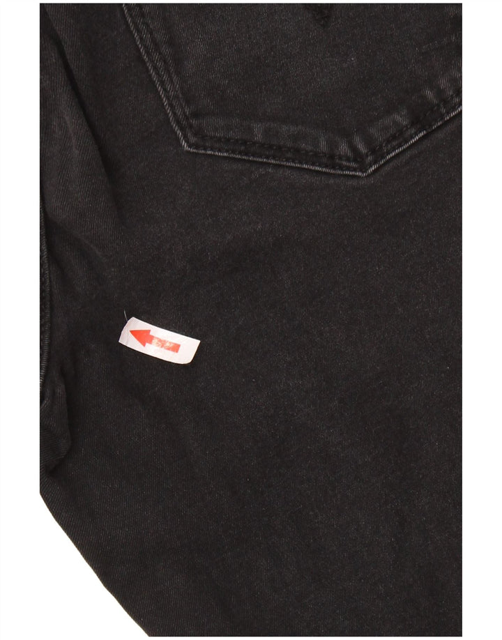 LEVI'S Γυναικείο 710 Super Skinny Jeans W27 L28 Μαύρο βαμβακερό
