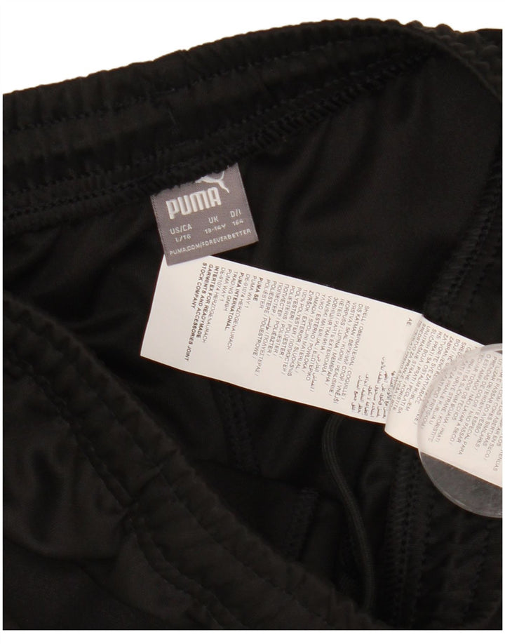 Παντελόνι αθλητικής φόρμας Puma Boys 13-14 Years Black Colourblock Polyester