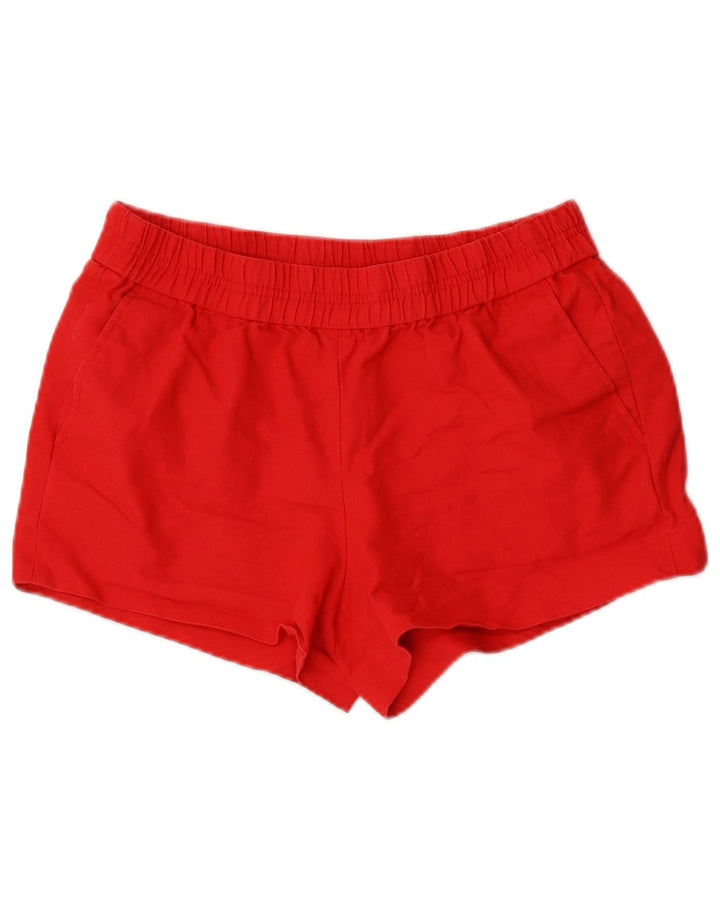 Γυναικείο αθλητικό σορτς J. Crew US 6 Medium W28 Κόκκινο βαμβακερό