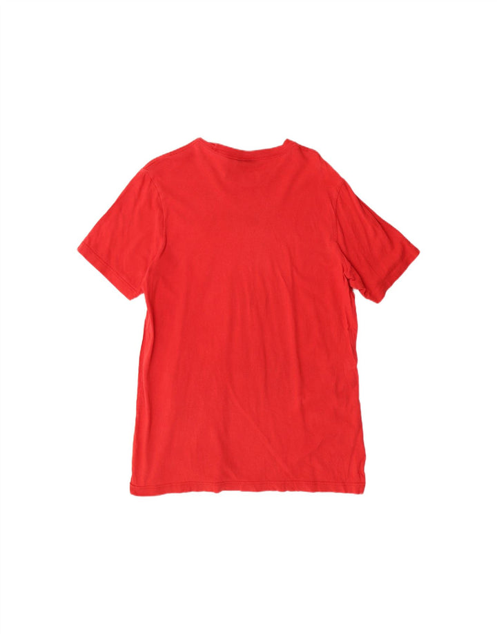 ADIDAS Mens T-Shirt Top Large Red Cotton