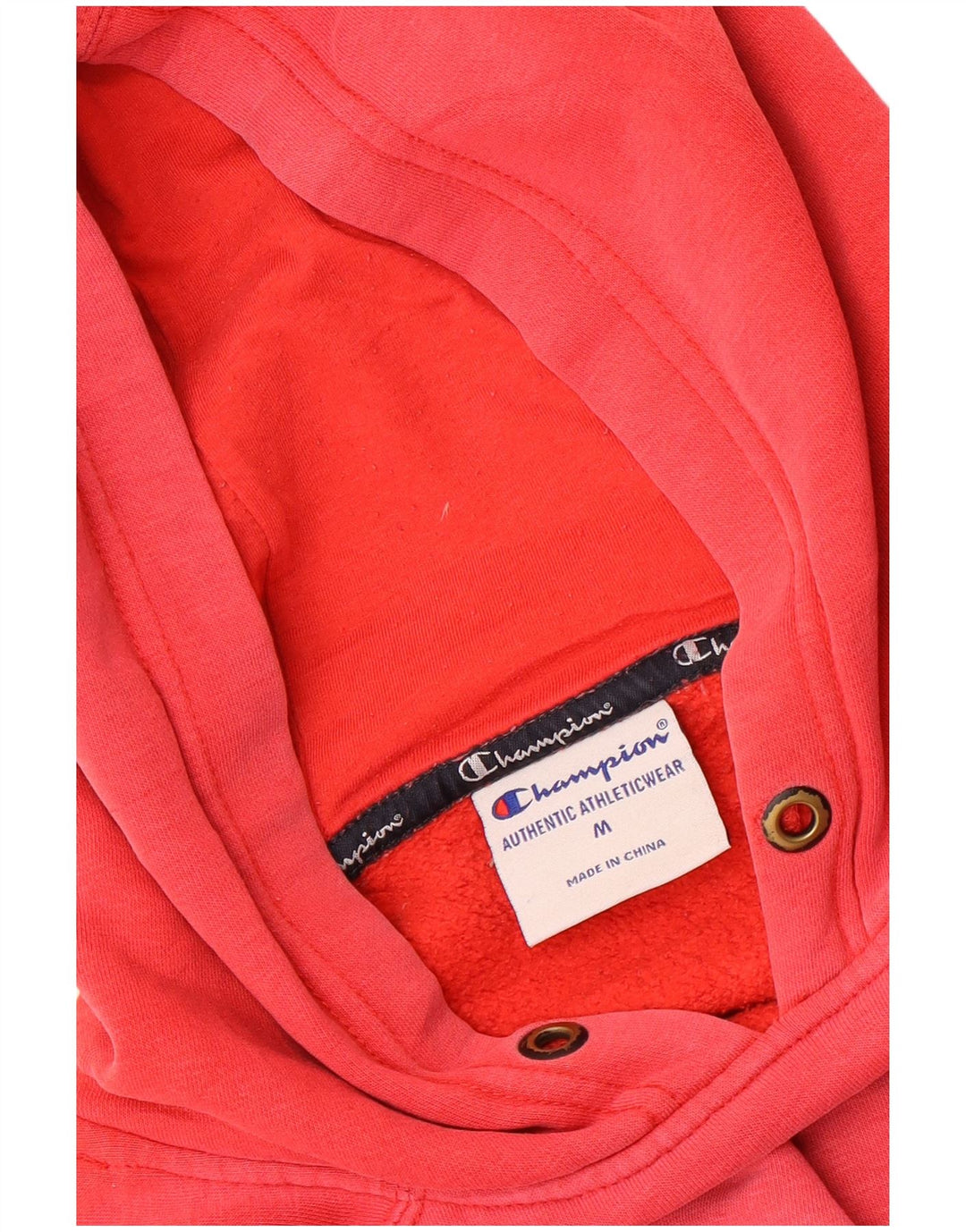Ανδρικό Champion Graphic Hoodie Jumper Μεσαίο κόκκινο βαμβακερό