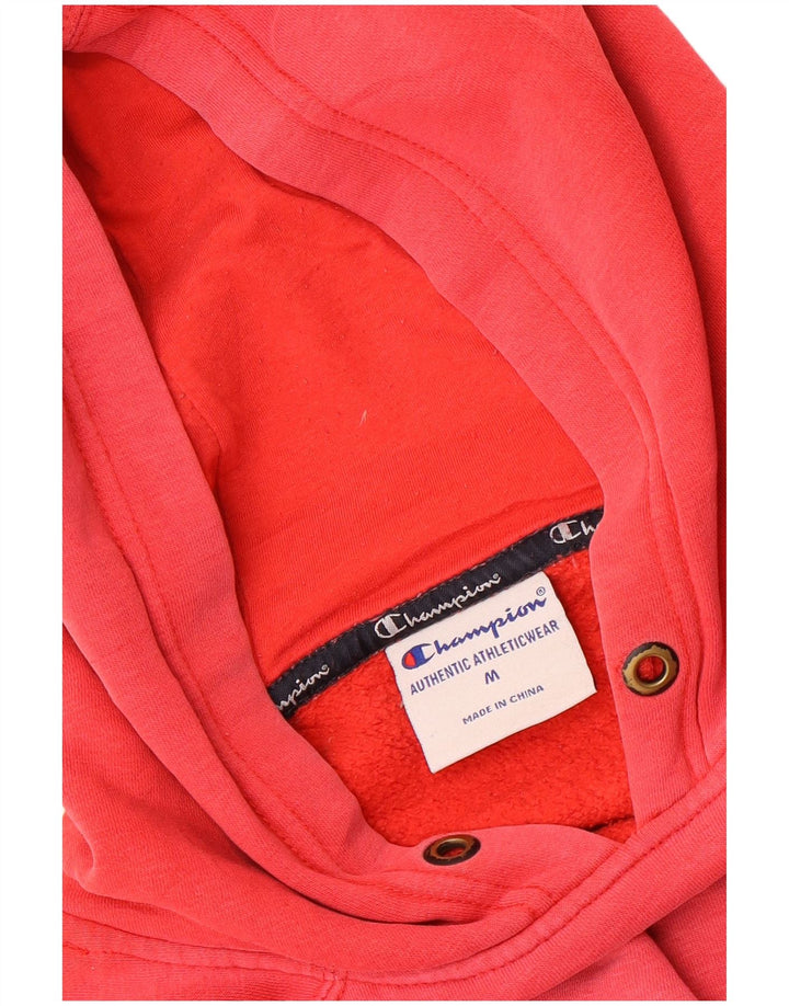 Ανδρικό Champion Graphic Hoodie Jumper Μεσαίο κόκκινο βαμβακερό