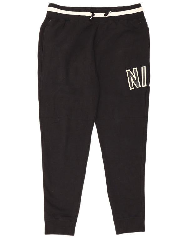Ανδρικές φόρμες Nike Graphic Παντελόνια Joggers XL Μαύρο Colourblock Βαμβακερό