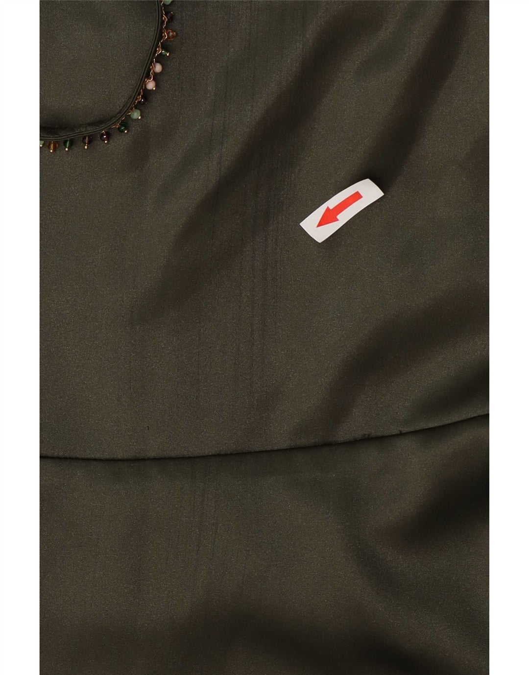 Zara Γυναικείο Αμάνικο Maxi Φόρεμα UK 10 Small Green Polyester