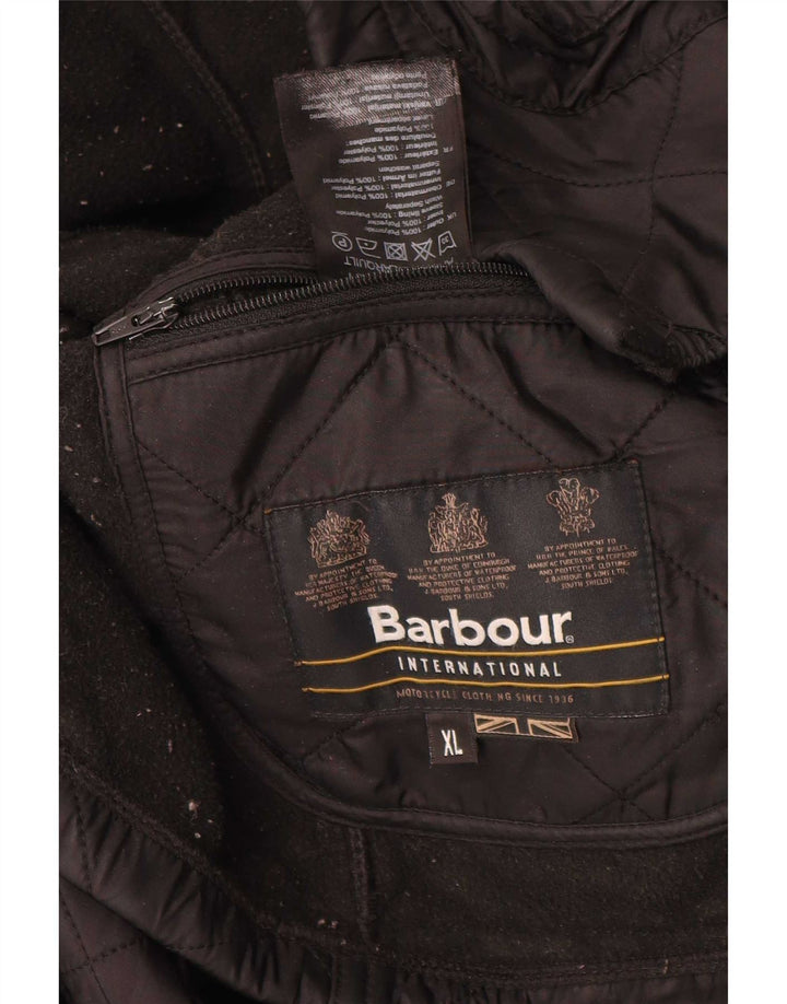 Ανδρικό καπιτονέ μπουφάν Barbour UK 42 XL Μαύρο Πολυαμίδιο