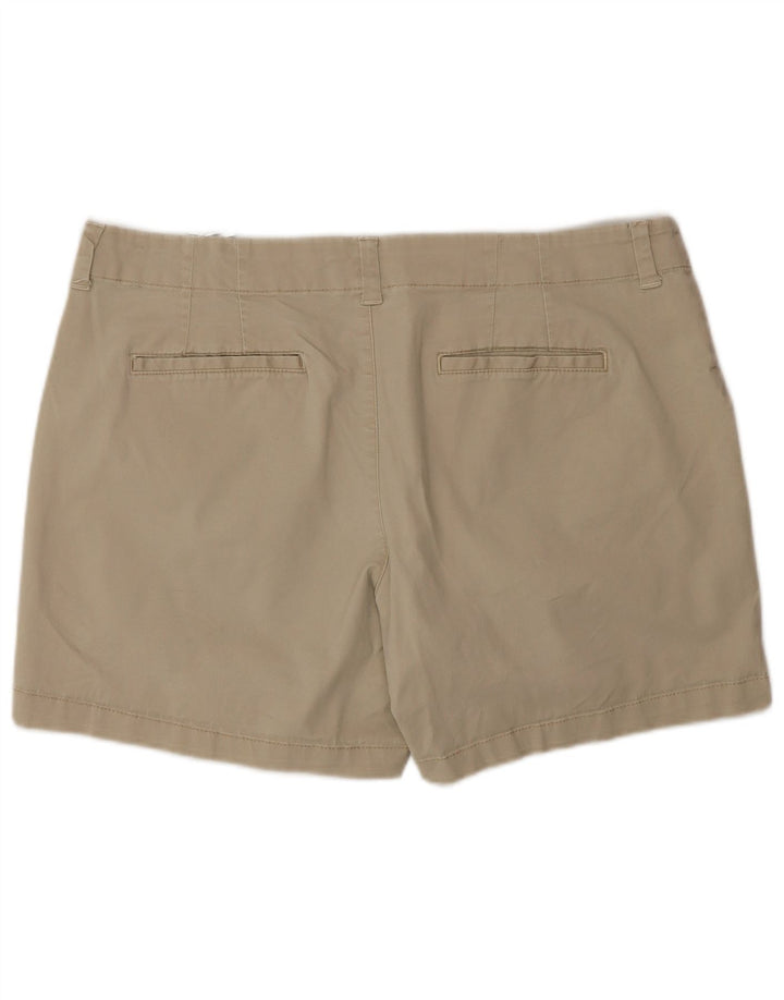Lee Γυναικείο ψηλόμεσο σορτς Chino US 18 2XL W38 Μπεζ βαμβακερό