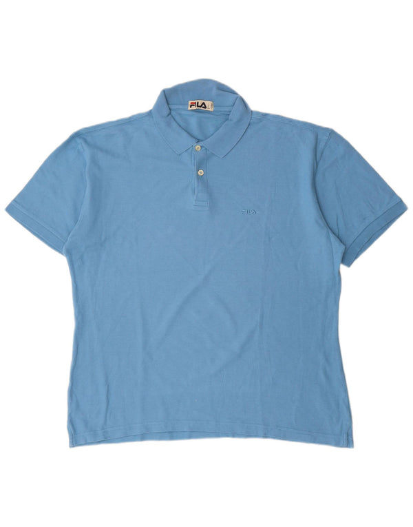 Ανδρικό μπλουζάκι πόλο FILA IT 54 XL Μπλε βαμβακερό