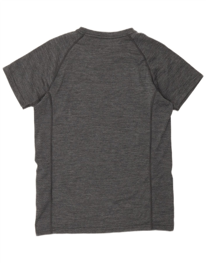 Ανδρικό T-Shirt Mountain Warehouse Top Medium Grey Flecked Merino Wool